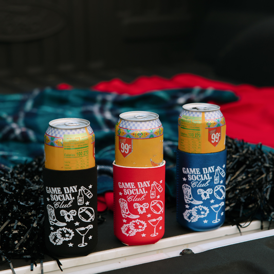 Game Day Social Club Slim Can Cooler