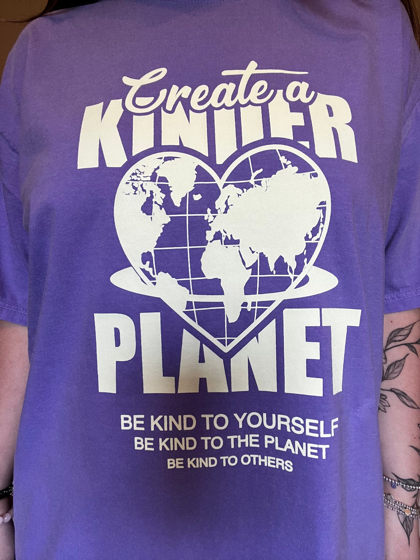 Create a Kinder Planet Tee