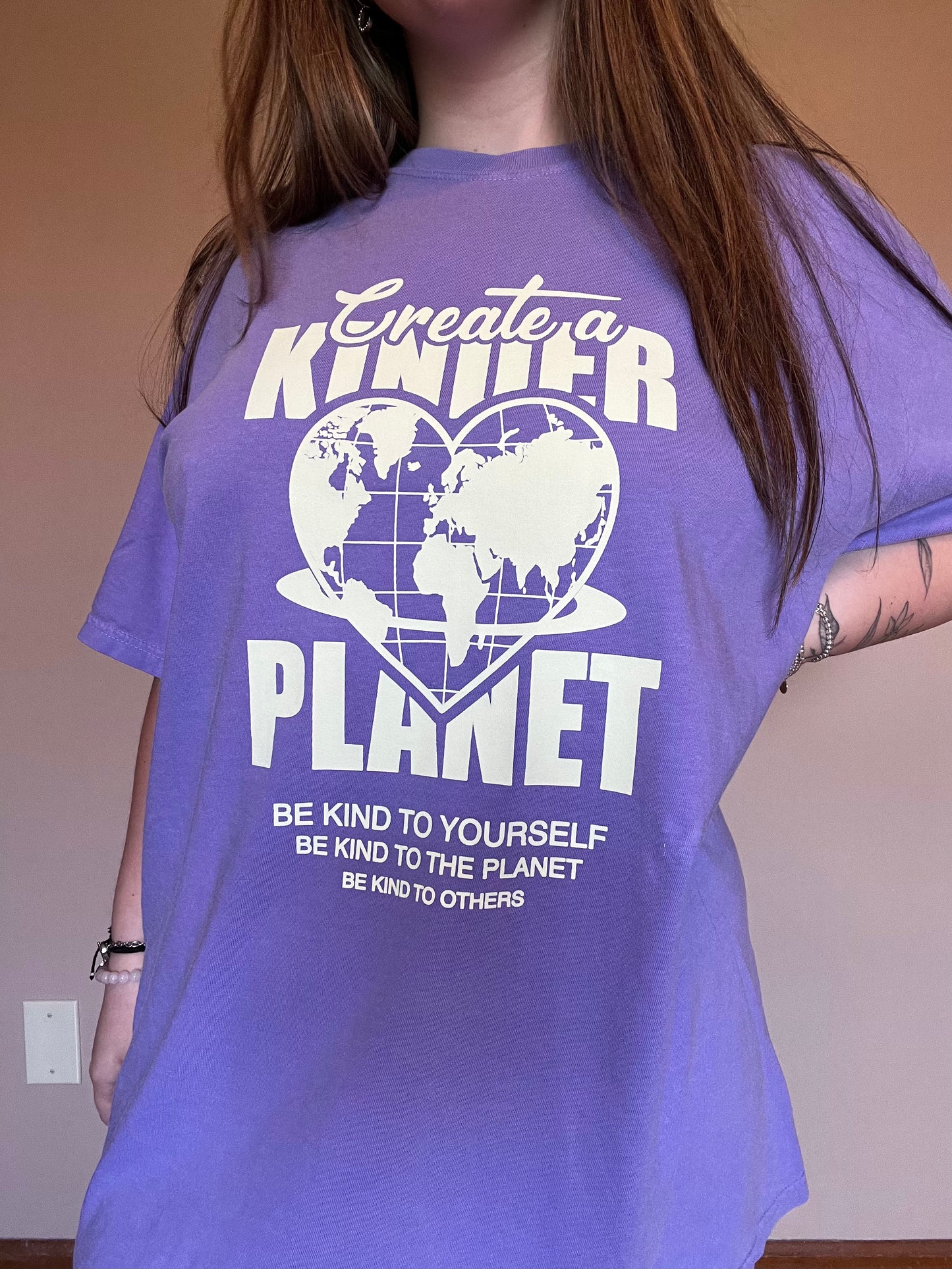 Create a Kinder Planet Tee